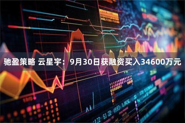 驰盈策略 云星宇：9月30日获融资买入34600万元